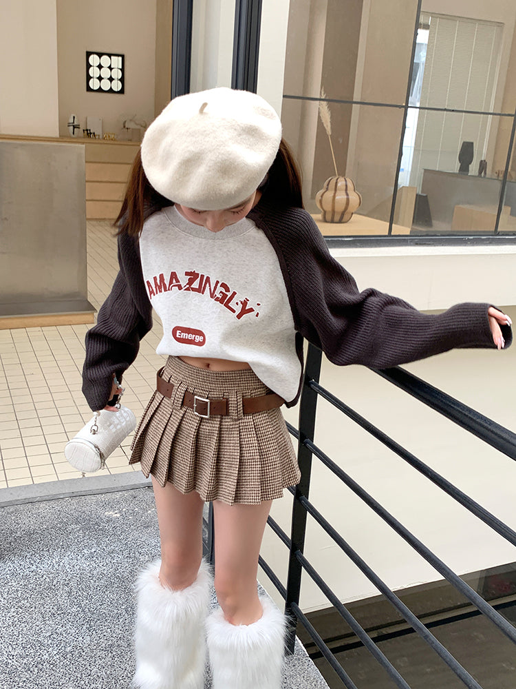 Better Behave Pleated Mini Skirt