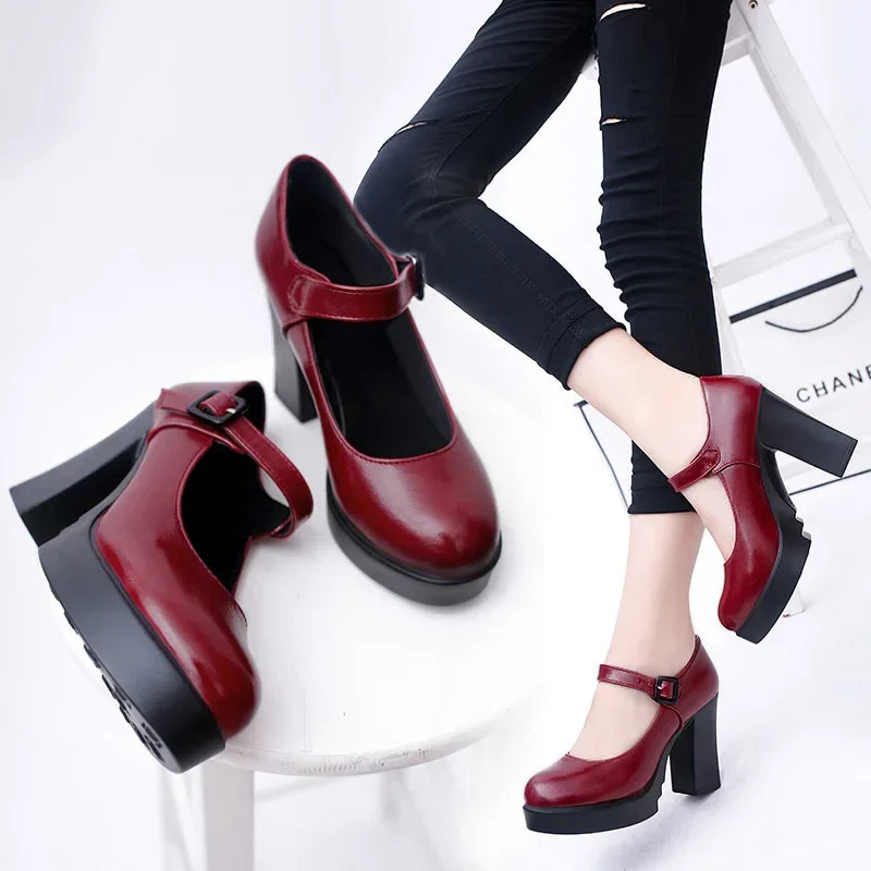 Cohen Closed Toe Heels
