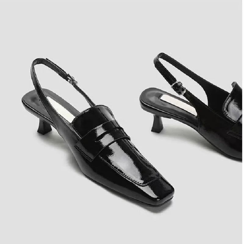 Elyna Square Kitten Heels