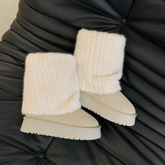 Valerie Warm Furry Boots