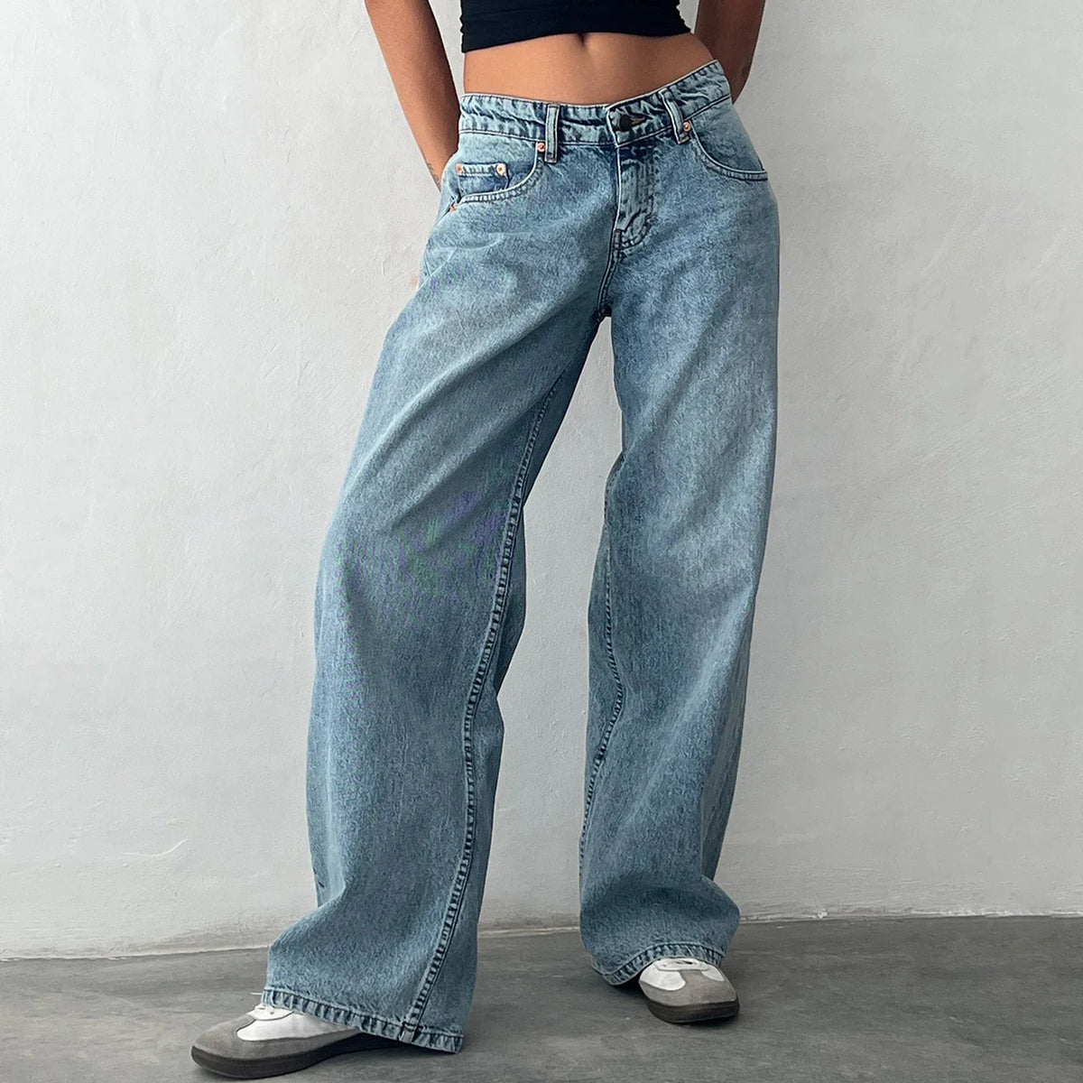 Camryn Low Rise Boyfriend Jeans