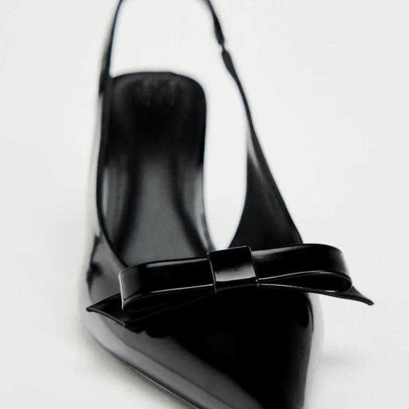 Corenne Butterfly Knot Slingback Heel