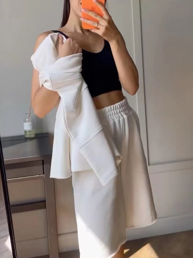 Remy Patchwork Shorts Set