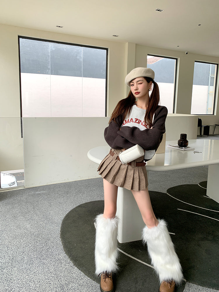 Better Behave Pleated Mini Skirt