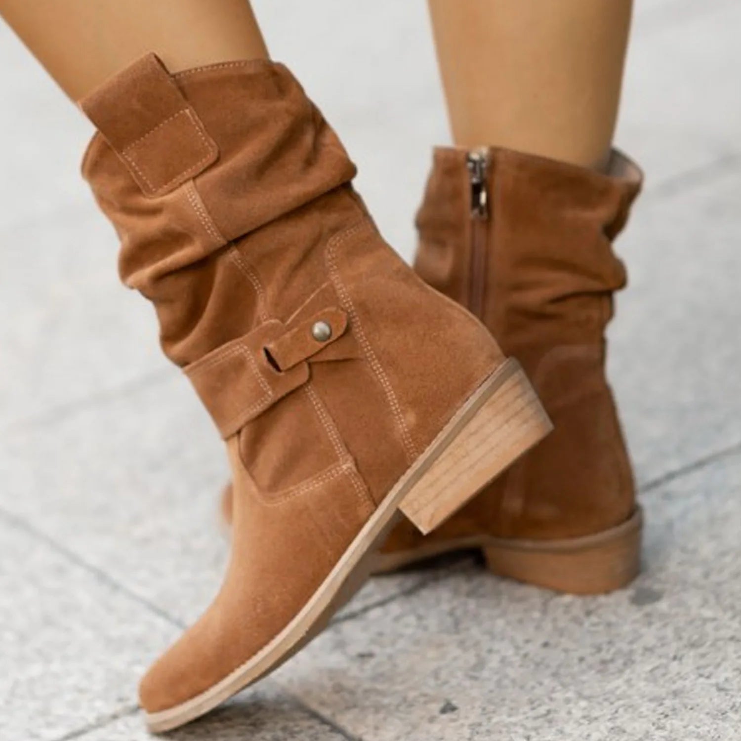 Xavia Suede Ankle Boots