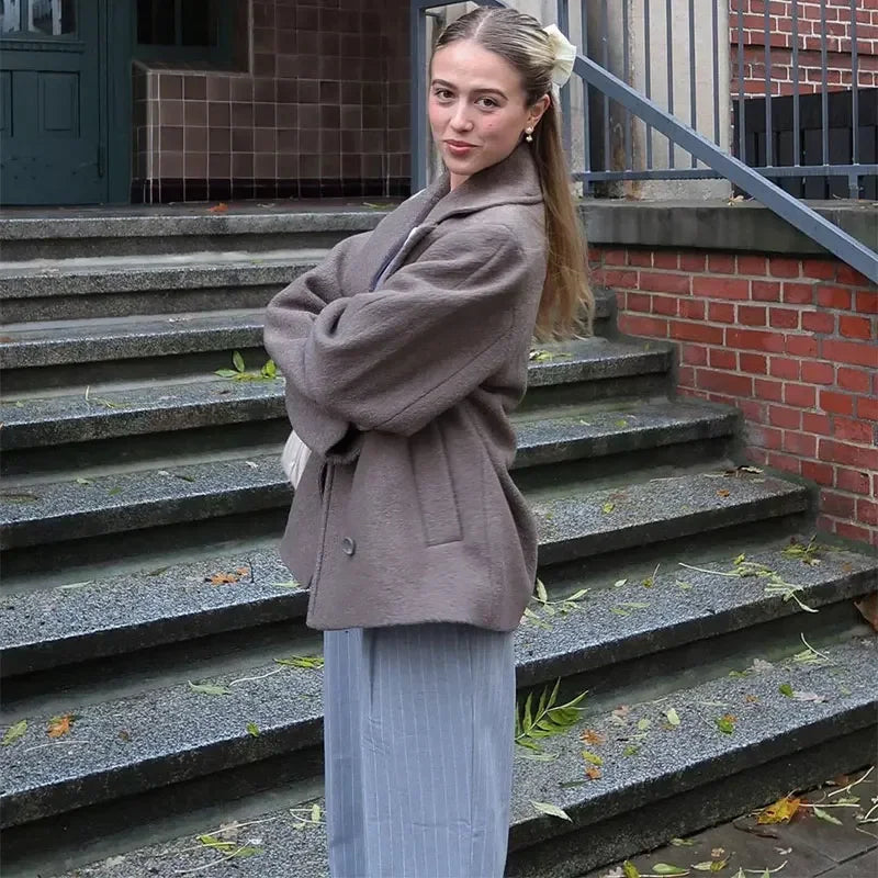 Fierce Winter Wool Coat