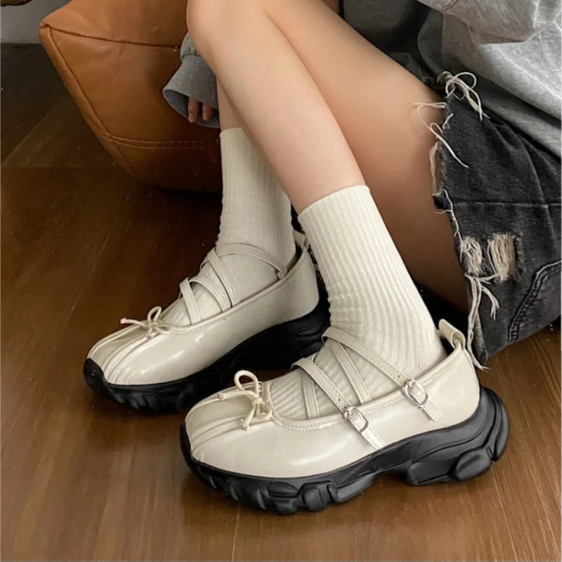 Colleen Chunky Mary Jane Shoes