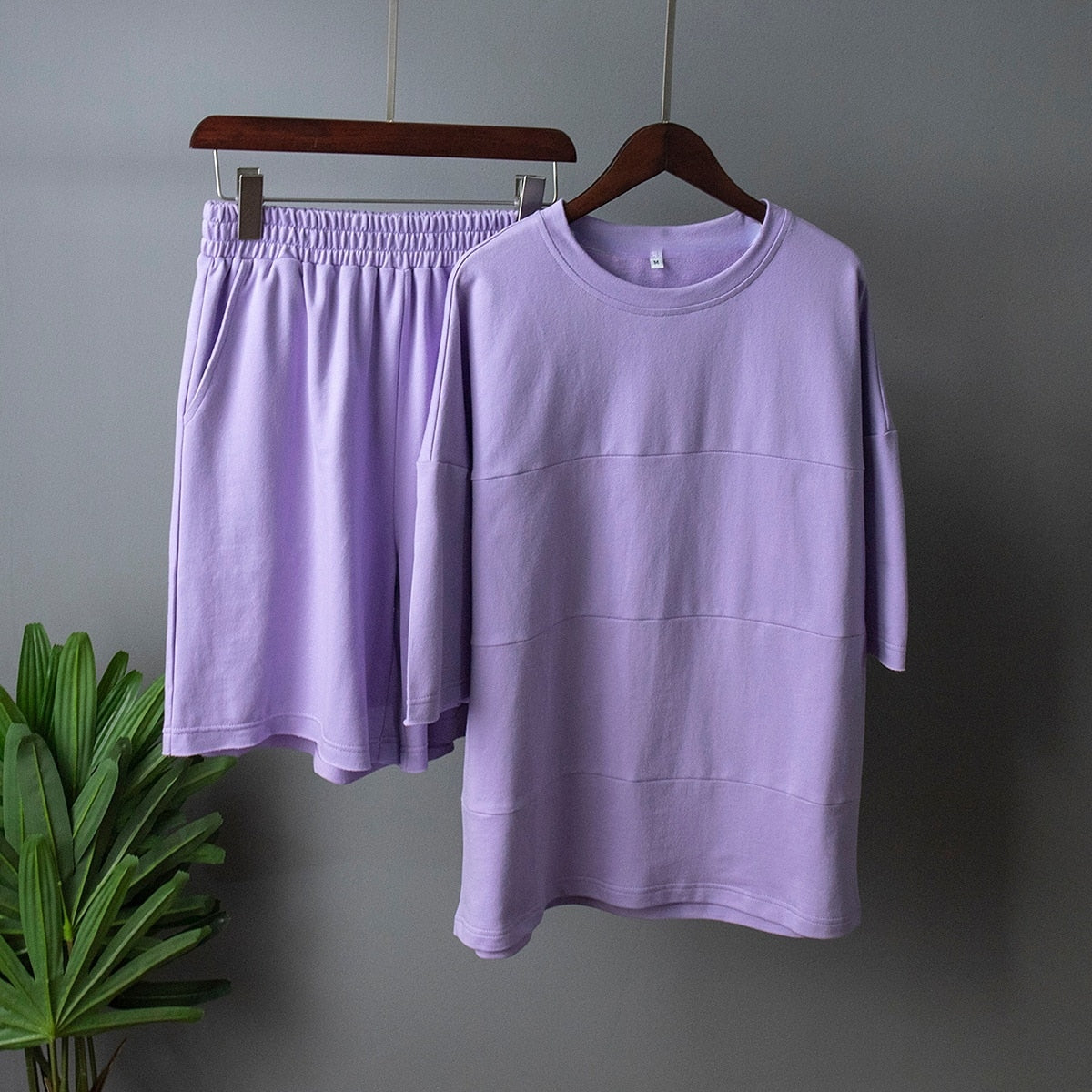 Remy Patchwork Shorts Set