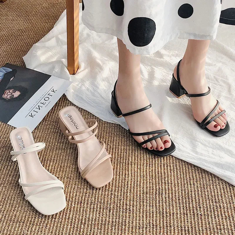 Kira Classic Square Heels