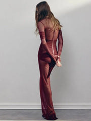 Heartbreakers Patchwork Maxi Dress