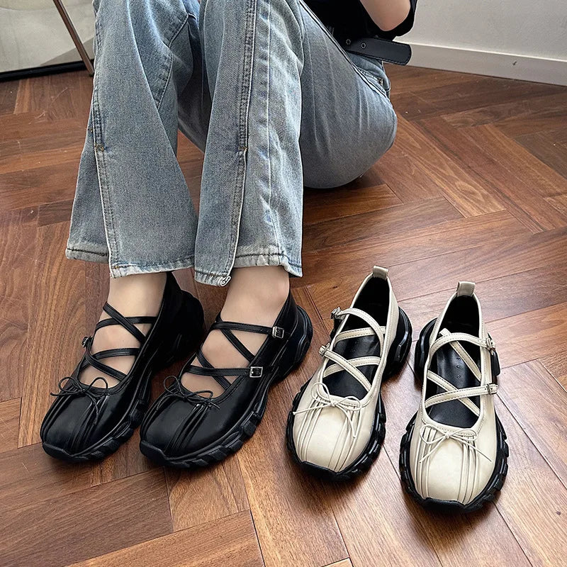 Colleen Chunky Mary Jane Shoes