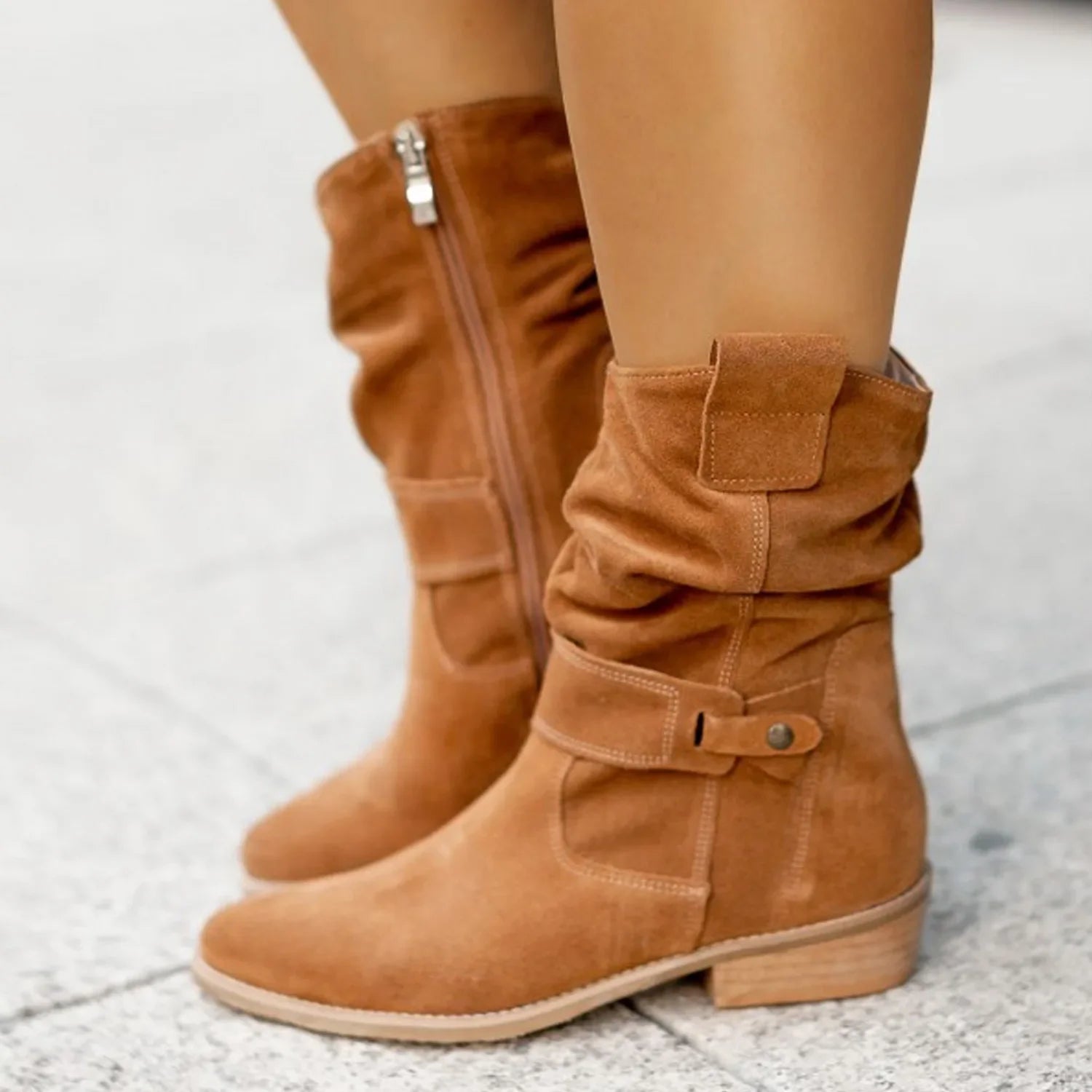 Xavia Suede Ankle Boots