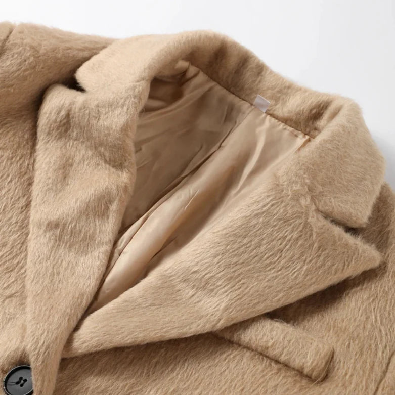 Lissette Turn Down Collar Coat