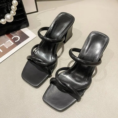 Trina Square Toe Heels