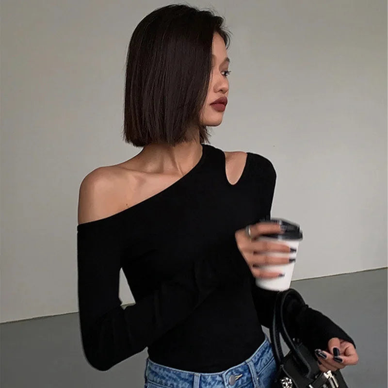 Galore Hollow Out Top