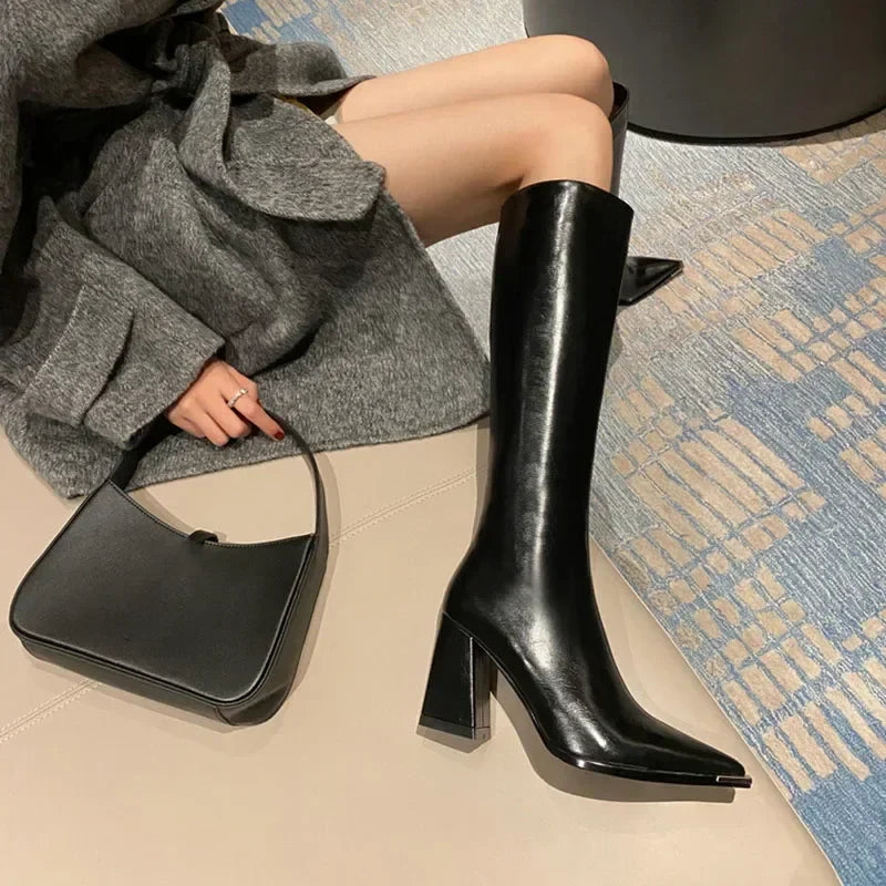 Different Direction High Boots