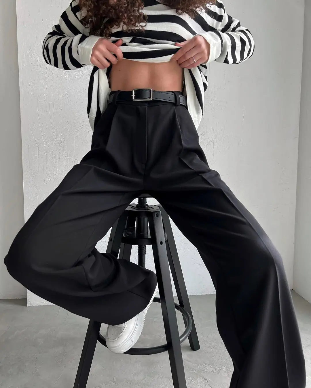 All Business Formal Loose Fit Pants