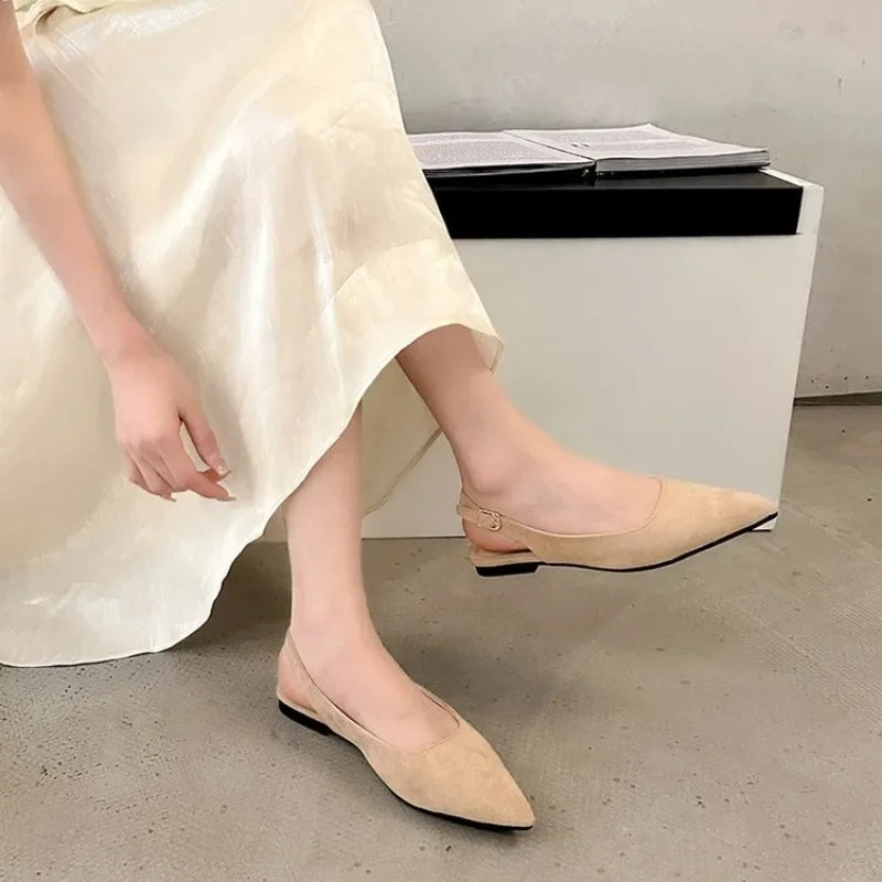 Kylo Pointed Toe Slingbacks