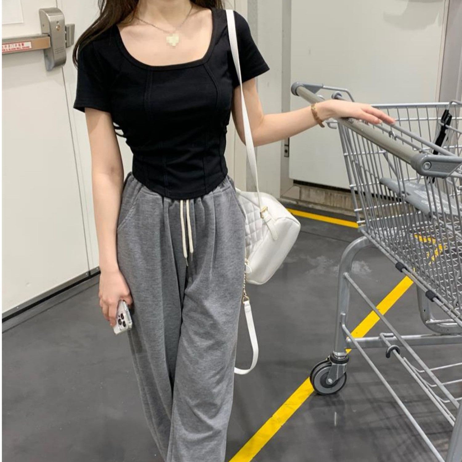 Aria Solid Crop Top