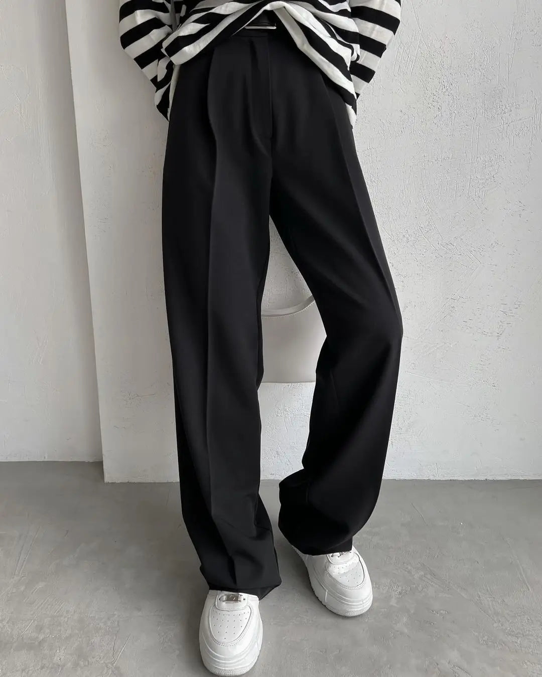 All Business Formal Loose Fit Pants
