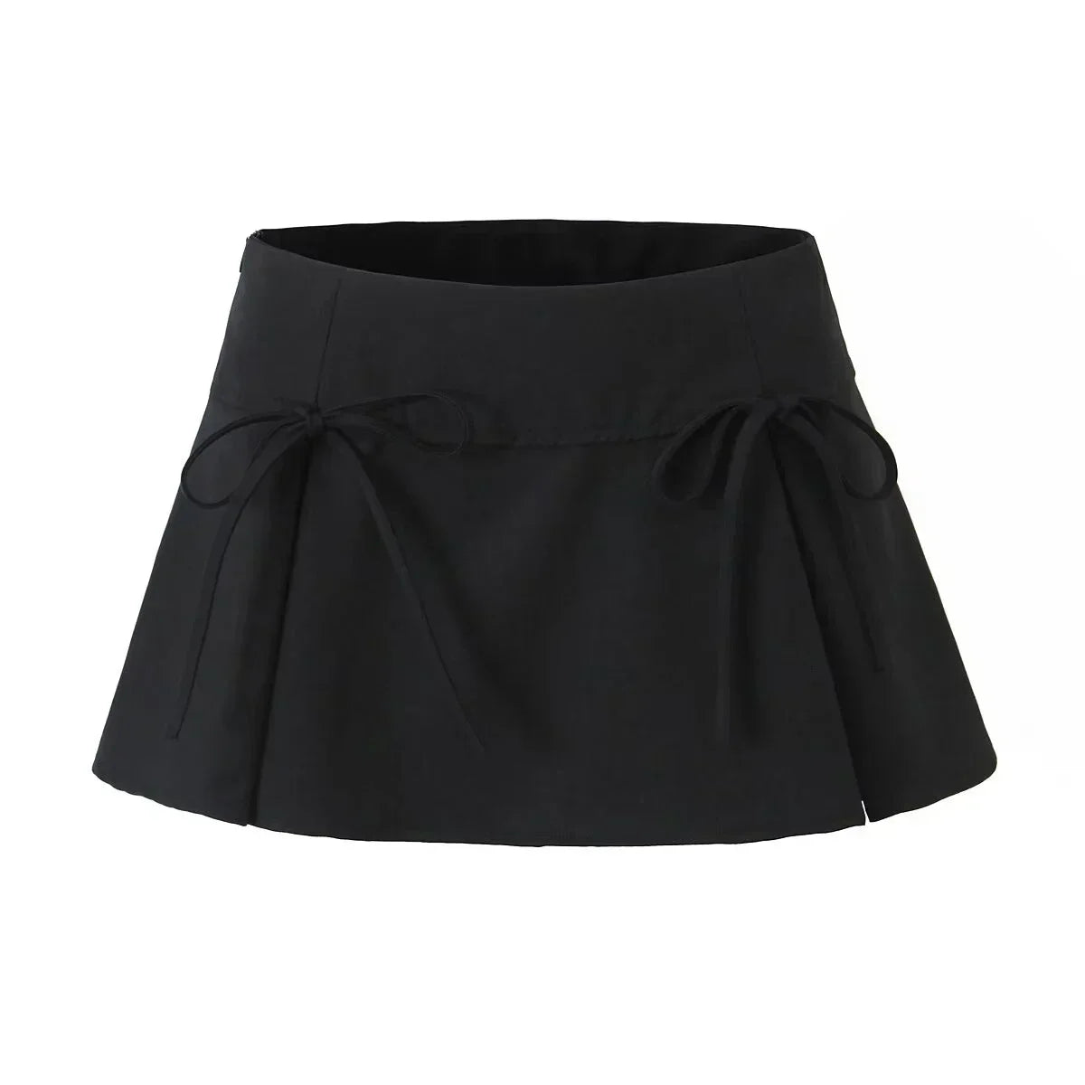 Playful Distraction Box Pleated Bow Skirt