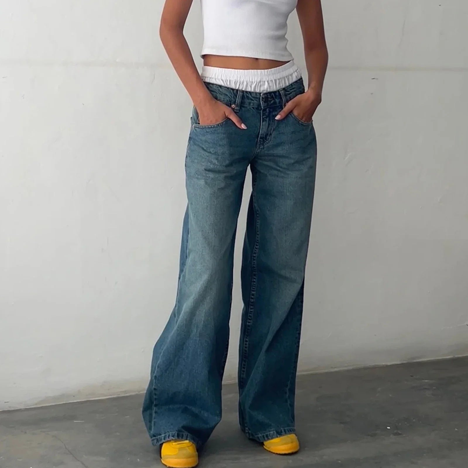Camryn Low Rise Boyfriend Jeans