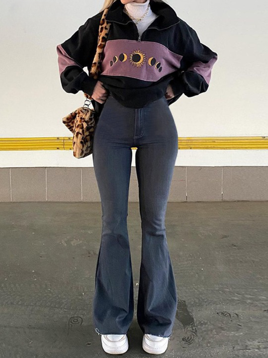 Whimsy Whisper Skinny Mom Jeans