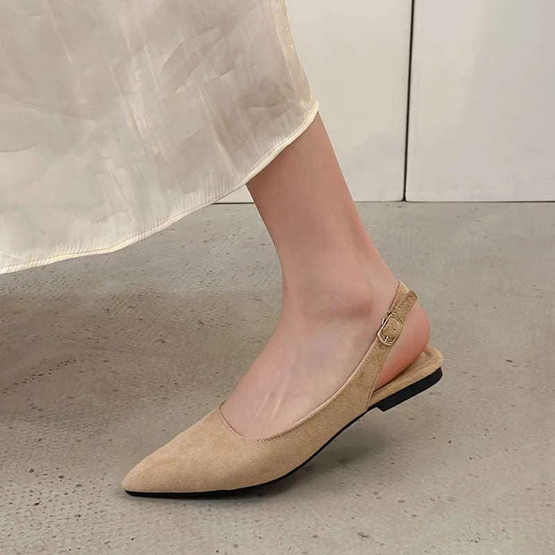 Kylo Pointed Toe Slingbacks