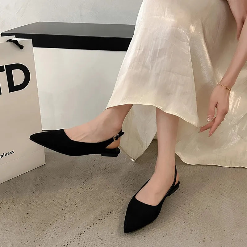 Kylo Pointed Toe Slingbacks