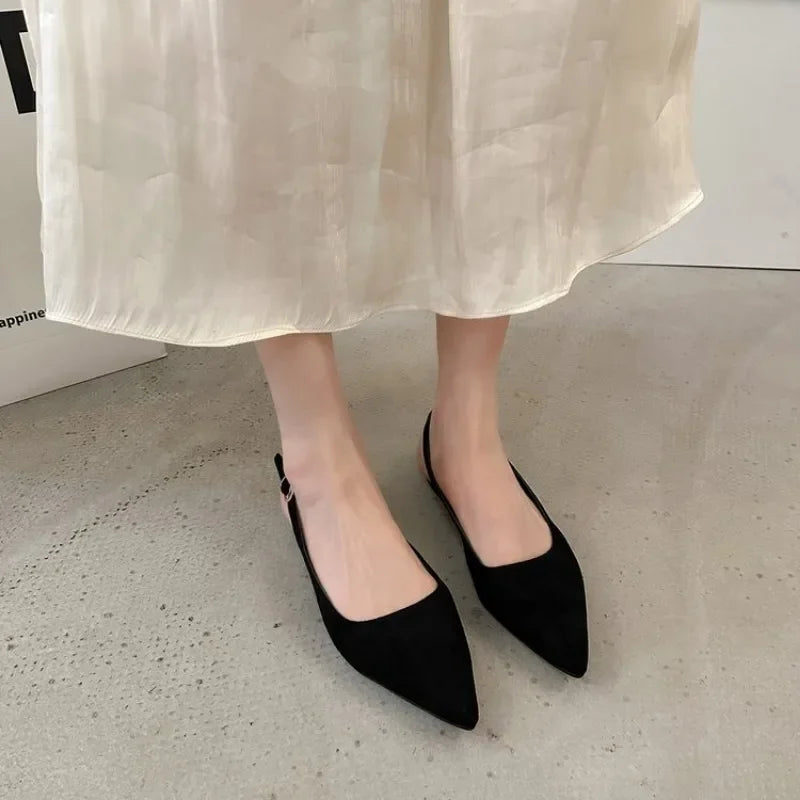 Kylo Pointed Toe Slingbacks