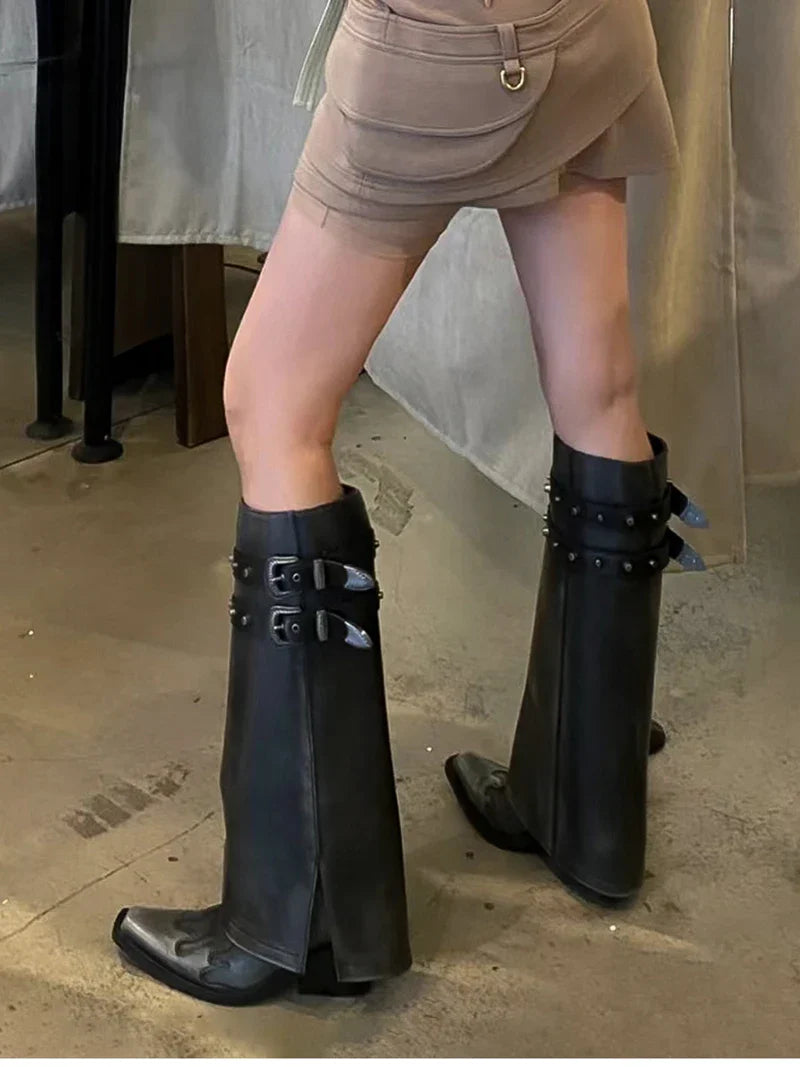 Malissa Long Pipe Boots