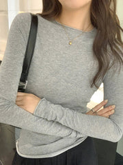 Slim Fit Long Sleeve T-Shirt