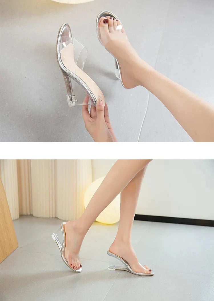Clear The Air High Heels