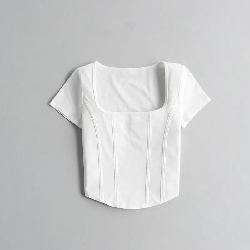 Aria Solid Crop Top