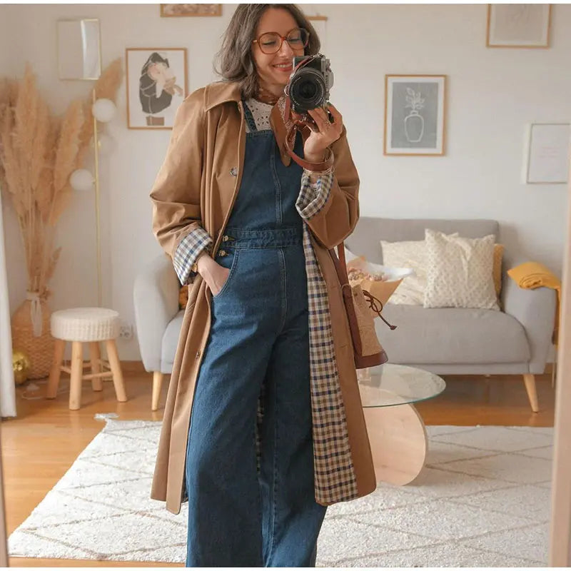 Brinley Long Trench Coat