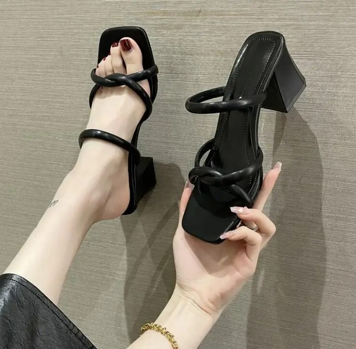 Trina Square Toe Heels