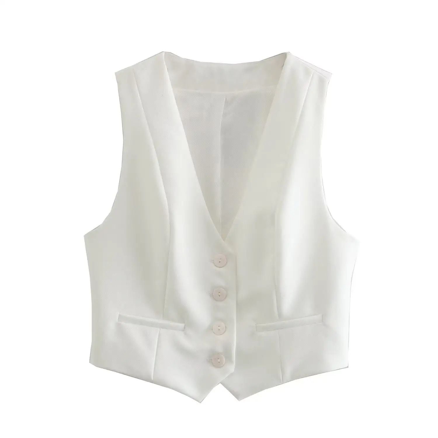Modern Muse V Neck Vest