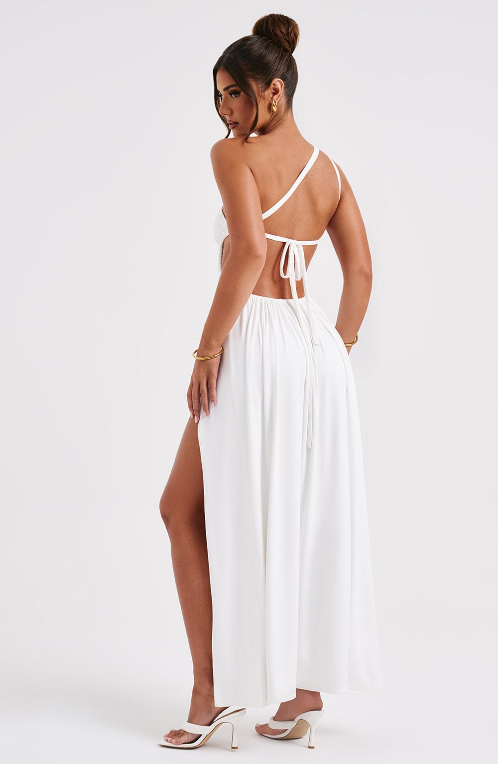 Alecia Maxi Dress - White