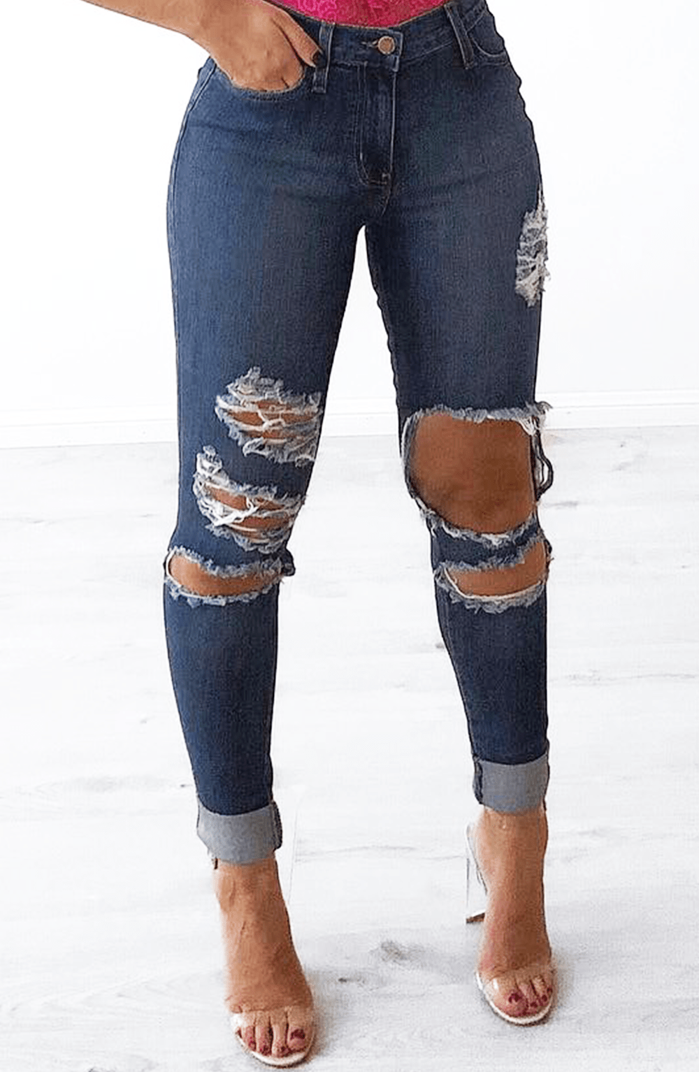 Amelia Jeans - Medium Blue