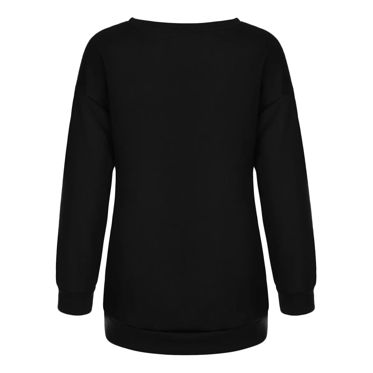 Banana Print Drop-Shoulder Sweatshirt