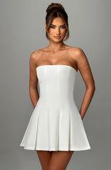 Bryony Mini Dress - Ivory