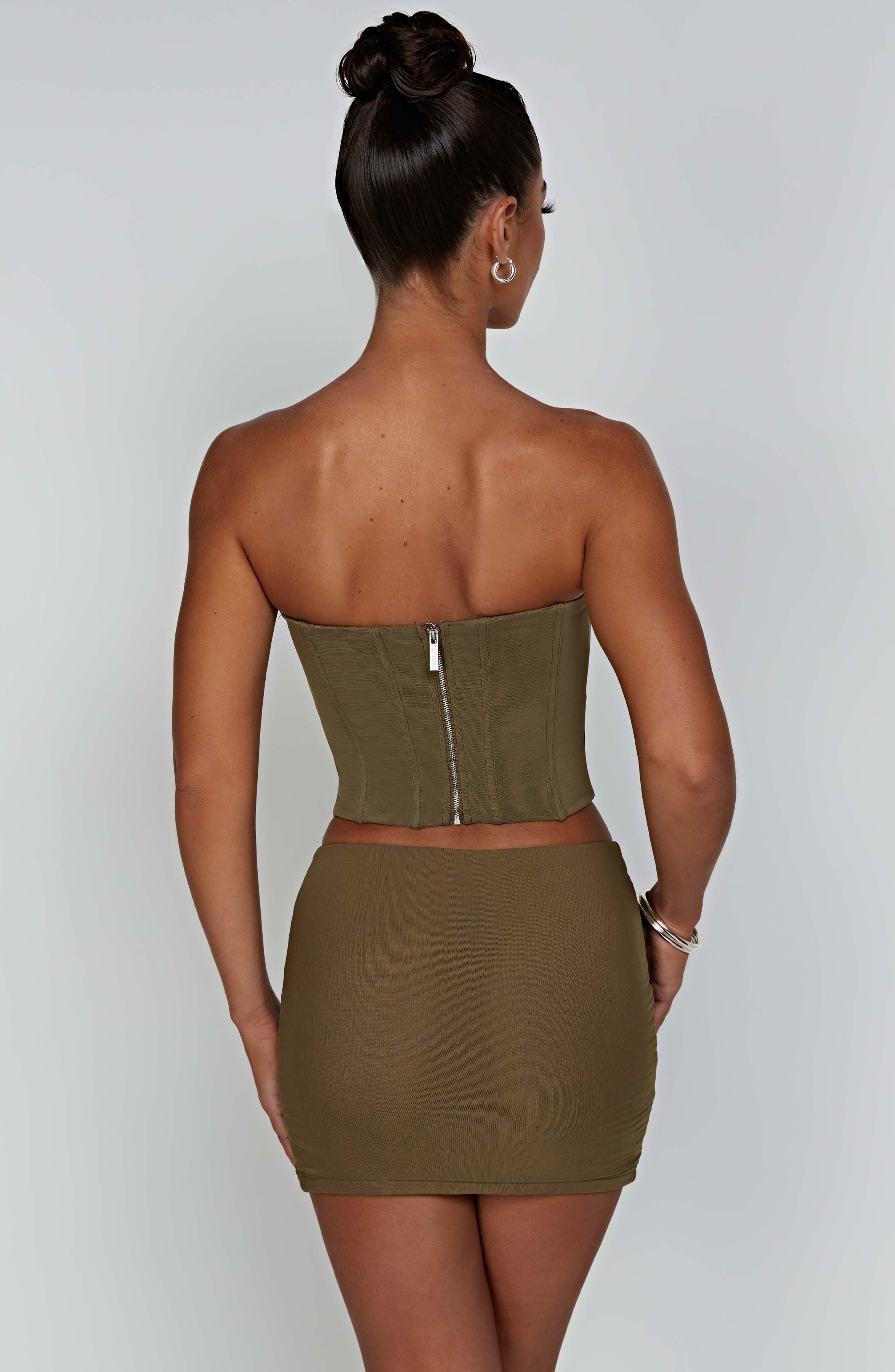 Cami Corset - Khaki