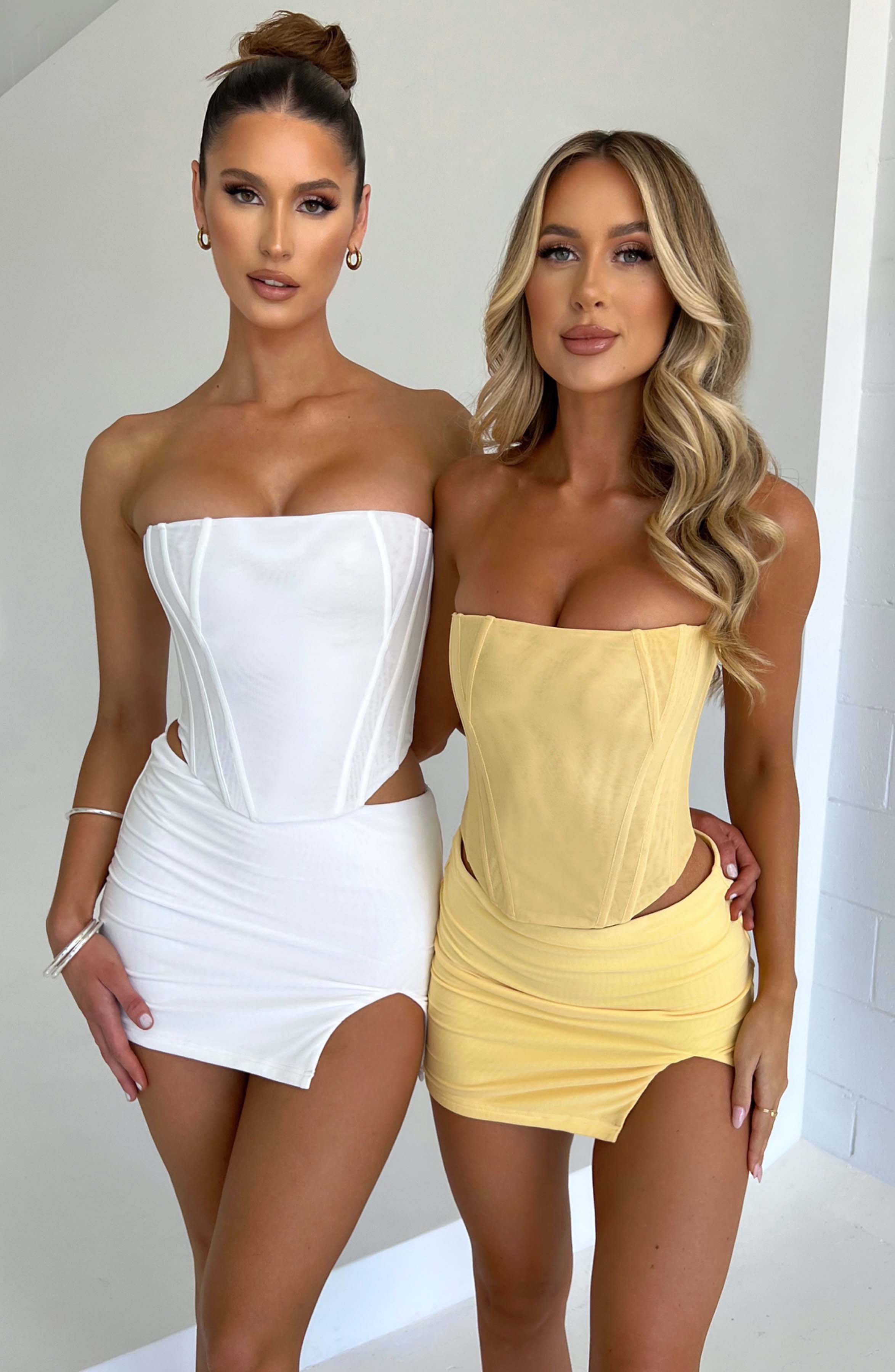 Cami Corset - Lemon