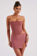 Cami Corset - Rose Pink