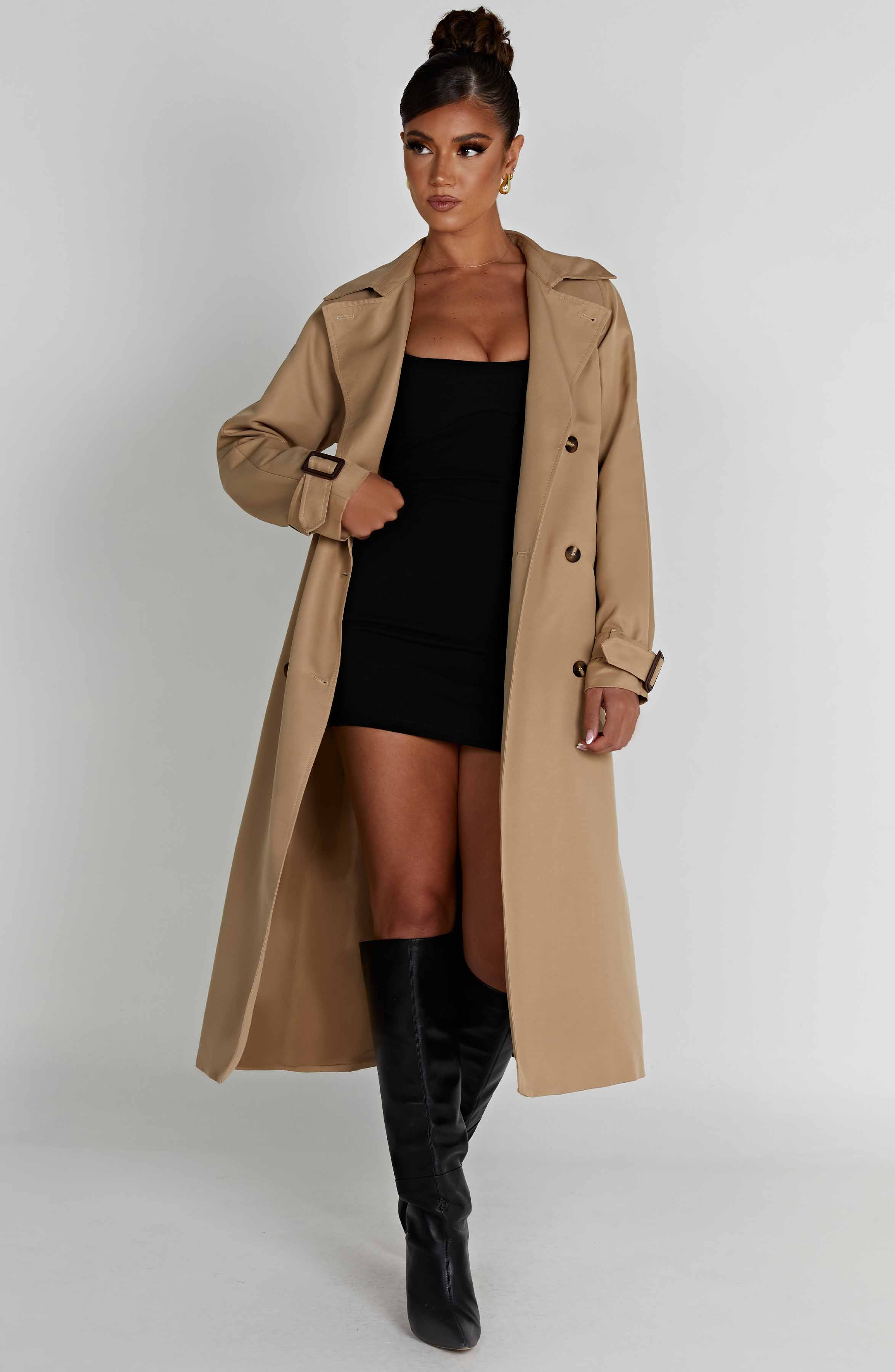 Camila Trench Coat - Beige