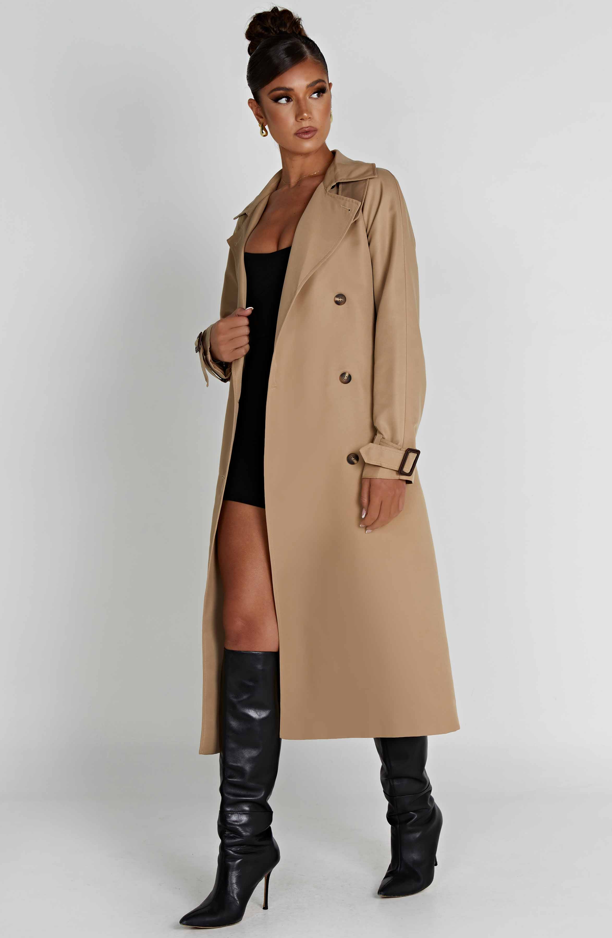 Camila Trench Coat - Beige