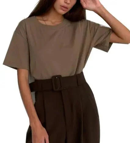 Casual Cotton Basic T-Shirt
