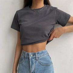 Casual Cotton Basic T-Shirt