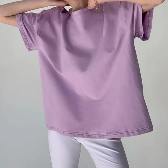 Casual Cotton Basic T-Shirt