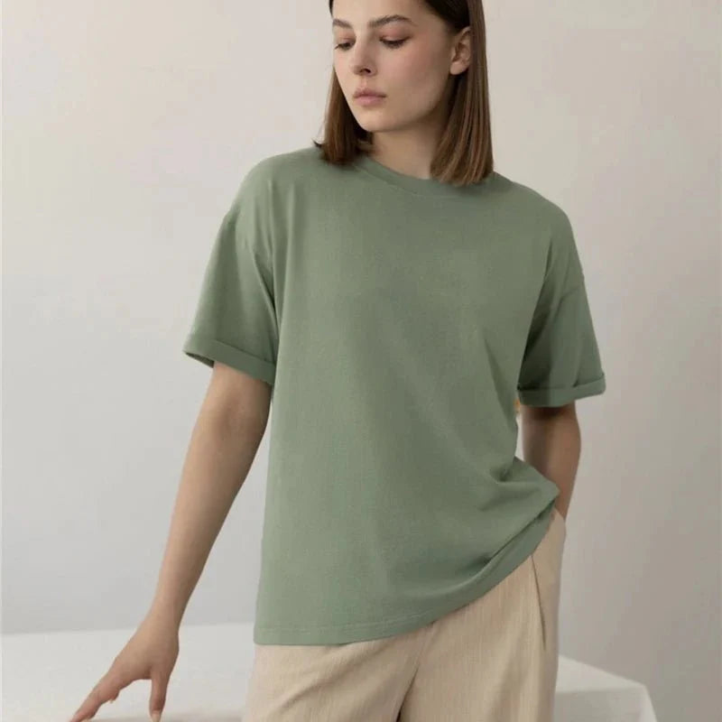Casual Cotton Basic T-Shirt